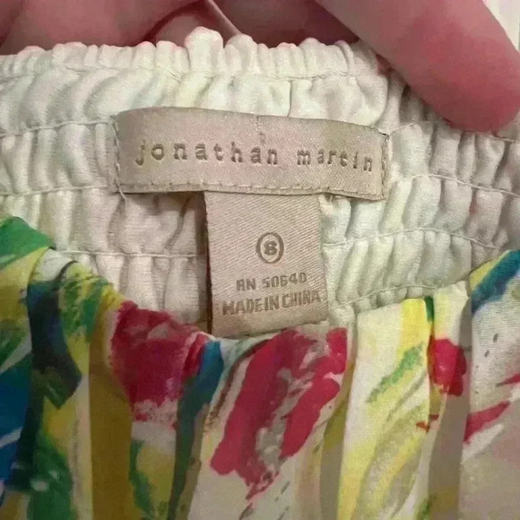 Jonathan Martin Green Floral Maxi Dress- Size 8- Excellent Condition - Picture 3 of 6